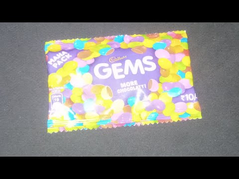 MAHA PACK CADBURY GEMS MORE CHOCOLATY//RS 10