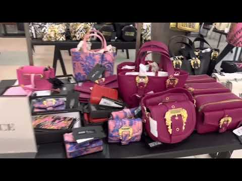 SAKS OFF 5th OUTLET BOLSAS DE DESIGN INCRÍVEIS!! MUITAS NOVIDADES! VERSACE! VALENTINO! MOSCHINO