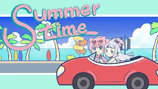[Vtub] 杏戸ゆげx奏みみ翻唱summertime