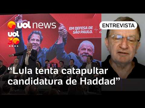 Lula prioriza SP para tentar catapultar candidatura de Haddad, avalia professor
