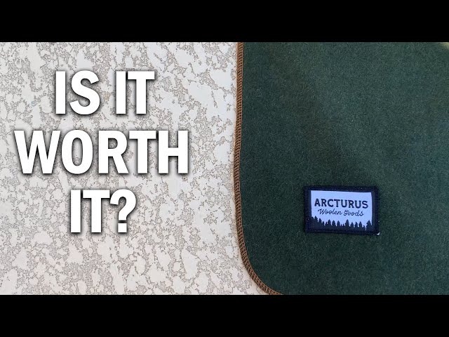 Vídeo relacionado con Arcturus Manta Militar de Lana, 4.4 Libras, cálida, Pesada, Lavable, Grande de 64 x 88 Pulgadas, Ideal para Campamento, al Aire Libre, Kits de Supervivencia y Emergencia (Azul Rey)
