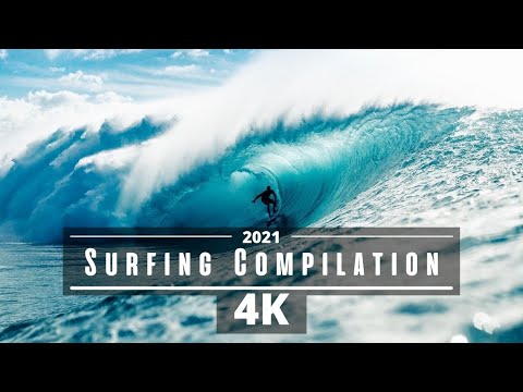 SURFING COMPILATION 🏄 4K RELAXATION VIDEO