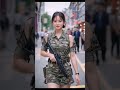 Asian Woman Soldiers Walking On The Street Ai Military Street Country
