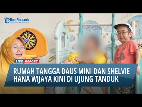 Rumah tangga pasangan Daus Mini dan Shelvie Hana Wijaya kini sedang berada di ujung tanduk