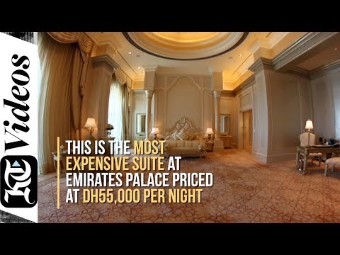 A look inside Emirates Palace's most expensive suite