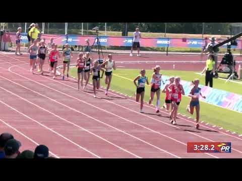 Girls 1 Mile JR - Brooks PR Invitational 2025 [Full Race Replay]