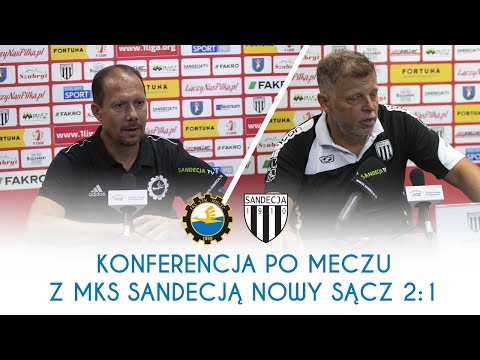 TV Stal: Konferencja po meczu z MKS Sandecją Nowy Sącz