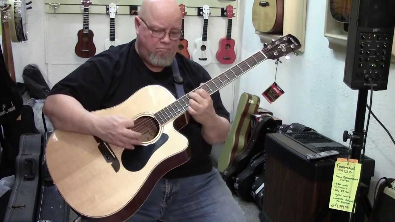 Alvarez MD60CE Acoustic Electric Guitar Demo