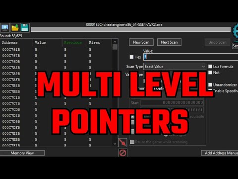 The Ultimate Cheat Engine Multi-Level Pointer Tutorial