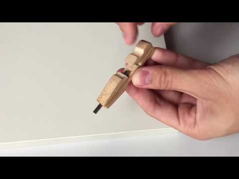 incredible ideas with clothespin   Mini Matchstick Gun That Shoots Bullets cut