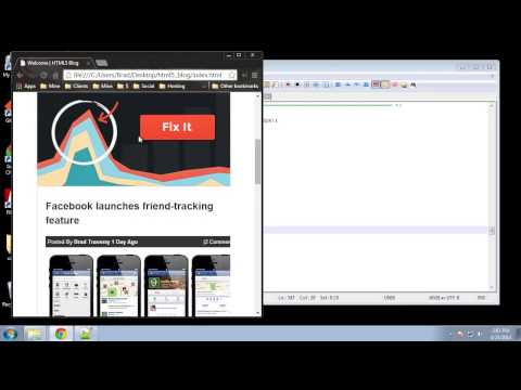 Projects in HTML5 – Chapter 1 – Course Introduction