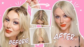 THE BEST WAY TO BLEACH YOUR ROOTS AT HOME without breakage and minimal damage 😌