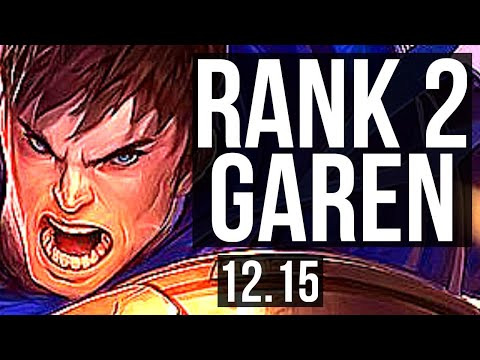 GAREN vs RENEKTON (TOP) | Rank 2 Garen, 7/1/5, 6 solo kills | KR Grandmaster | 12.15