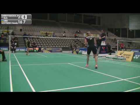 Anastasia Chervyakova vs Natalya Voytsekh (WS, Qualifying) - 2015 Belgian International