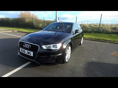 NU16JWG Audi A3 S line Navigation 2.0 TDI 150 PS 6 speed
