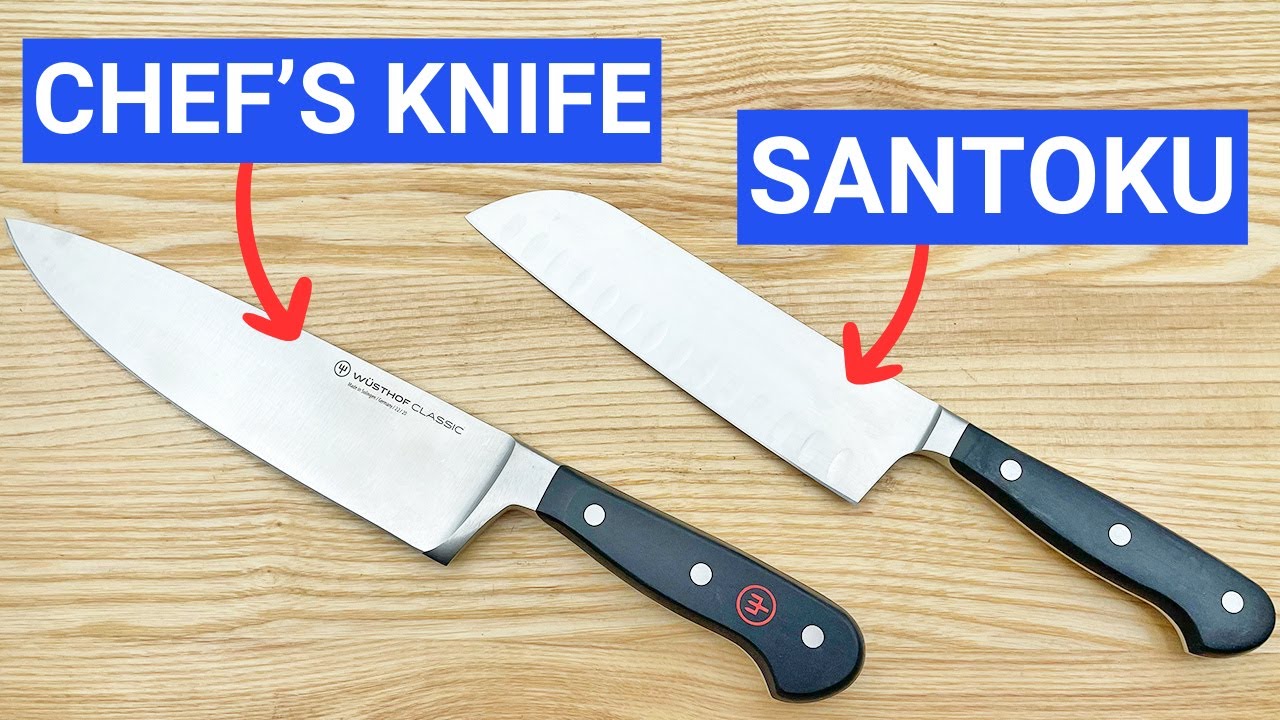 Santoku vs. Chef's Knife: 5 Key Differences and When to Use Each