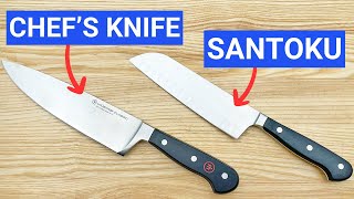 Santoku vs. Chef's Knife: 5 Key Differences and When to Use 
