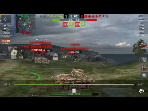 Wot Blitz M46 Patton 5400+ Damage(mastery)