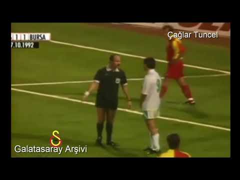1992 1993 Galatasaray Bursaspor (UNUTULMAZ) 8.Hafta Maçı