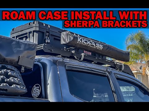 Buy This & Save Interior Space! | How To Mount A Roam Case On Prinsu Roof Rack Using Sherpa Brackets