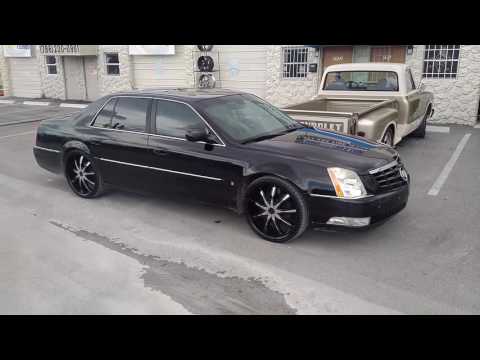 877-544-8473 22 Inch Dcenti DW29 Black Wheels Cadillac DTS Review Rims Free Shipping Call Us!