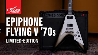 Video thumbnail for NEW Epiphone Flying V '70s Limited-Edition | Demo and Overview with Nicholas Veinoglou by Guitar Center