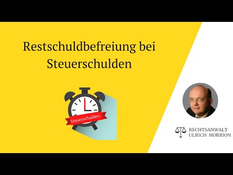 InsolvenzTV  Horrion Nr.1  Steuerschulden