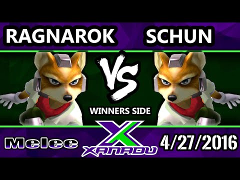 S@X 147 SSBM Tournament - Ragnarok (Fox) Vs. Schun (Fox)