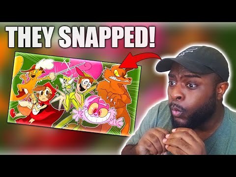 REACTION - FAIRYTALE RAP CYPHER - Freshy Kanal ft. Dan Bull, The Stupendium & More