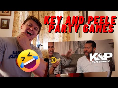 KEY AND PEELE - PARTY GAMES | NEVER SLIP UP!!((INSANE IRISH REACTION!!))