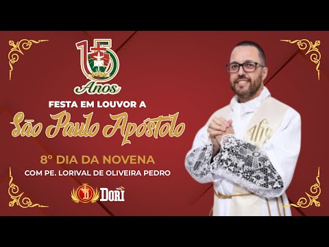 Santa Missa | 8º Dia da Novena em Louvor a São Paulo Apóstolo | 23/01/2026 - 19h30