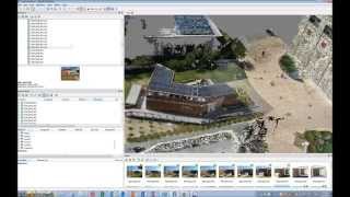 preview picture of video 'Aerial Mapping with 3D Robotics X8 OctoQuad - Santa Clara University Solar House Photogrammetry'