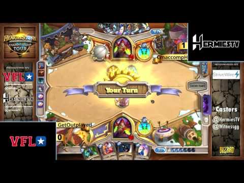 [Hearthstone] VFL Weekly #1 Finals - Getoutplayed vs. CmaccompH