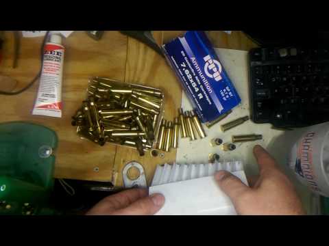 Reloading 7.62x54R Resizing & Case lubing Part 1