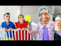 Five Kids Strange Nanny Song + more Children's Songs and Videos