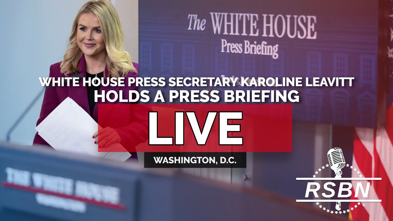 LIVE: White House Press Secretary Karoline Leavitt Holds a Press Briefing - 01/20/26