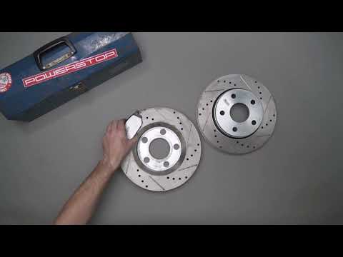 Как правильно производить притирку колодок и перфорированных дисков POWERSTOP.