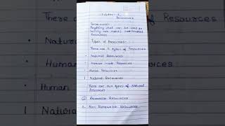 Geography chapter 1 notes class 8th Resources  #Resources #class8thgeography #geography