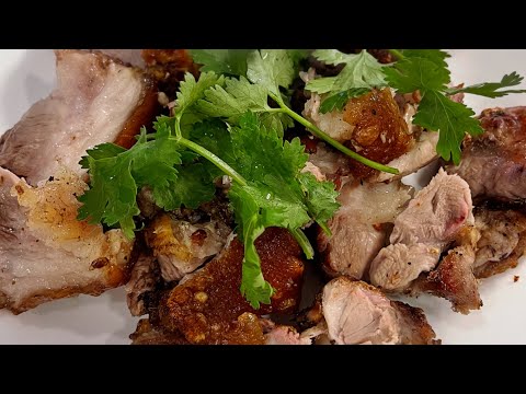 Super Crispy Roasted Pork Knuckle