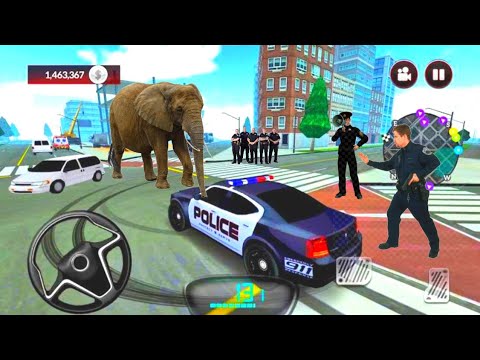 US Police Hummer Car Policeman Driving Simulator - City Police Android Simulator Gameplay