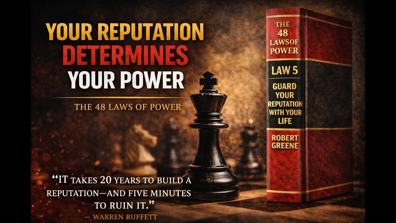 Why Reputation Is Everything | Law 5: So Much Depends On Reputation. Guard It With Your Life