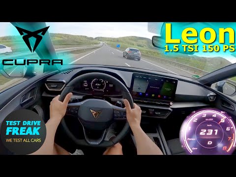 2023 Cupra Leon Sportstourer 1.5 TSI 150 PS TOP SPEED AUTOBAHN DRIVE POV