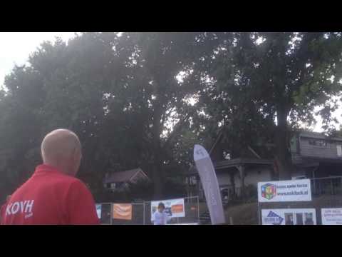 Sprietlopen op haarzuilens gaat fout