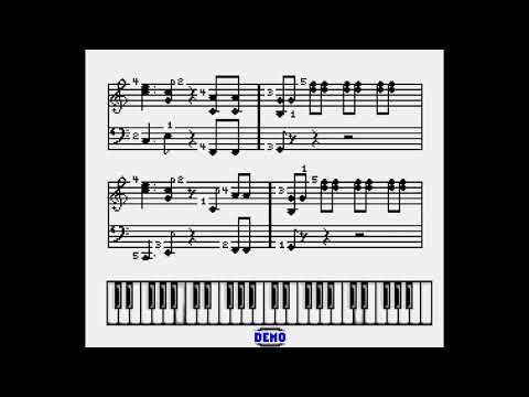 MegDrive Longplay - Miracle Piano Teaching System Part.1