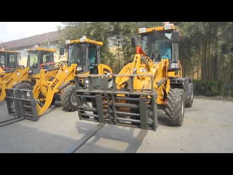 HZM wheel loader with forklift  hot sale