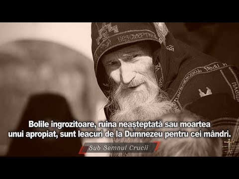 Terrible illnesses, unexpected ruin, or the death of a loved one are remedies from God.