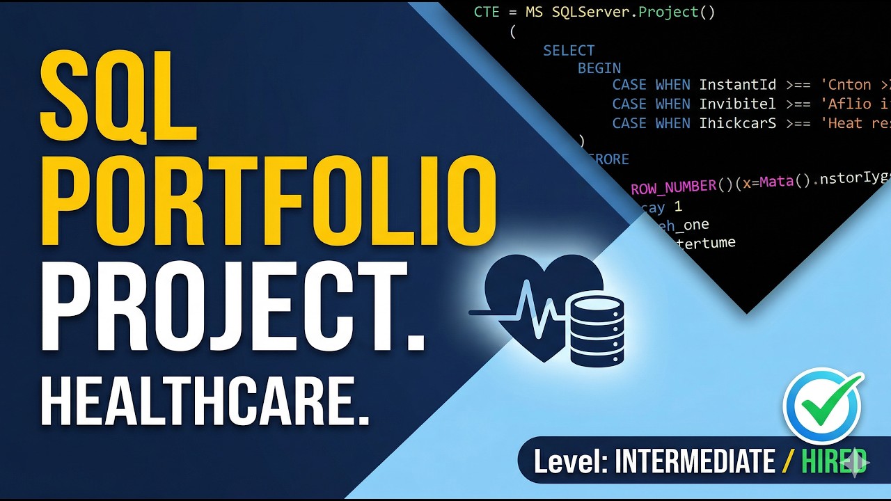 End-to-End SQL Project for Data Analysts | Healthcare Case Study