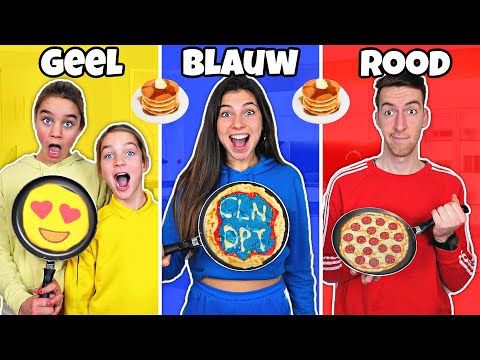 PANCAKE ART CHALLENGE IN JOUW KLEUR! 🥞 #387
