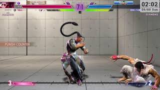 【SF6】 昇竜がSA1になってしまう