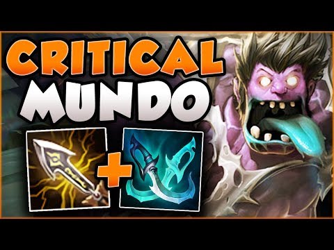DID RIOT GO TOO FAR WITH NEW INFINITY EDGE?? CRITICAL MUNDO TOO OP! MUNDO GAMEPLAY League of Legends